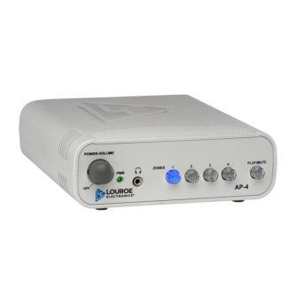 Louroe Electronics AP-4, 4 Zn Audio Monitoring Base Station